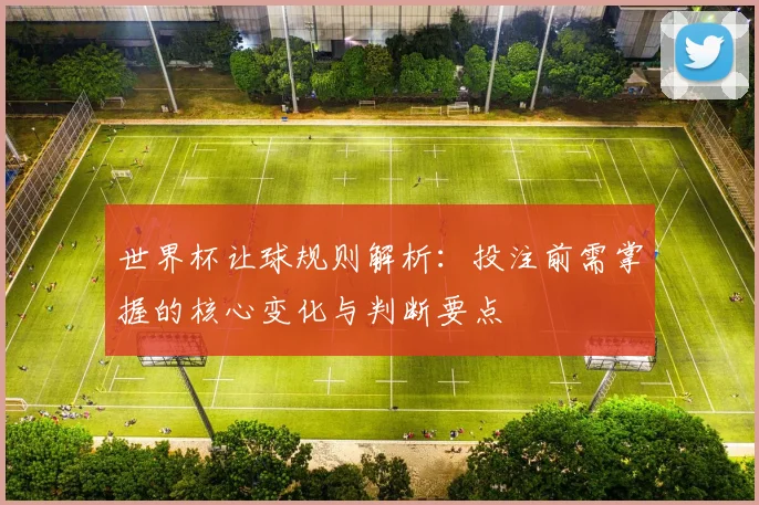 世界杯让球规则解析：投注前需掌握的核心变化与判断要点